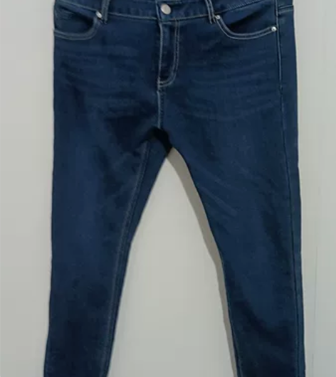 Lee加绒女士牛仔裤腰围平铺41裤长99特...