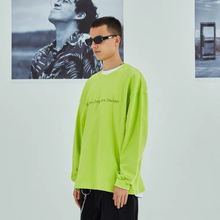 WARMTREES2020SS 简约标语印...