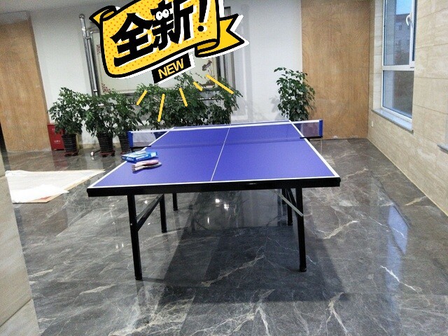 【捡漏】公司福利多采购一批乒乓球桌球台家用...