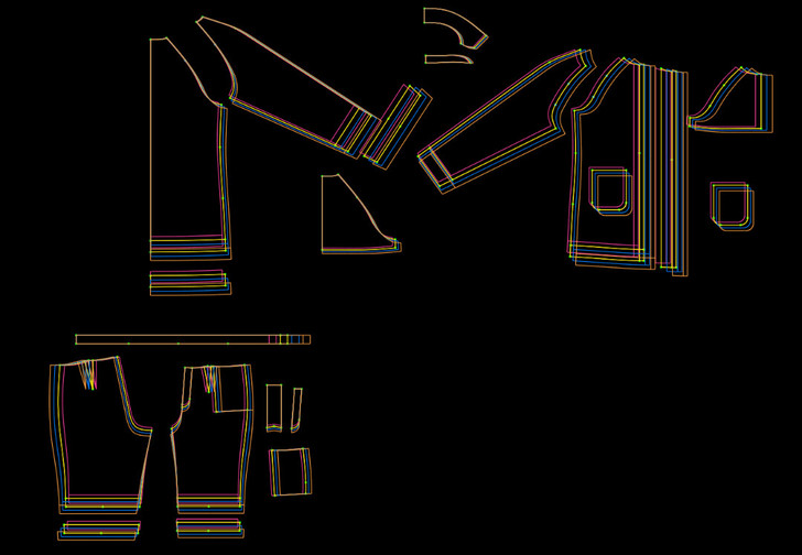 设计图服装制版加急秒出图