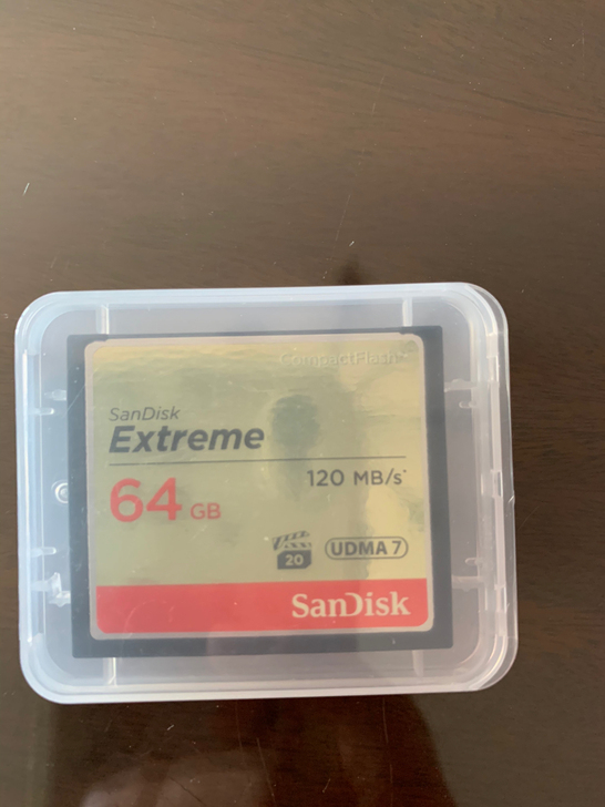 闪迪，CF卡，全新未使用过，原价300购入...