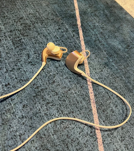 夏新Amoi挂脖式蓝牙耳机，香槟色?白色，...