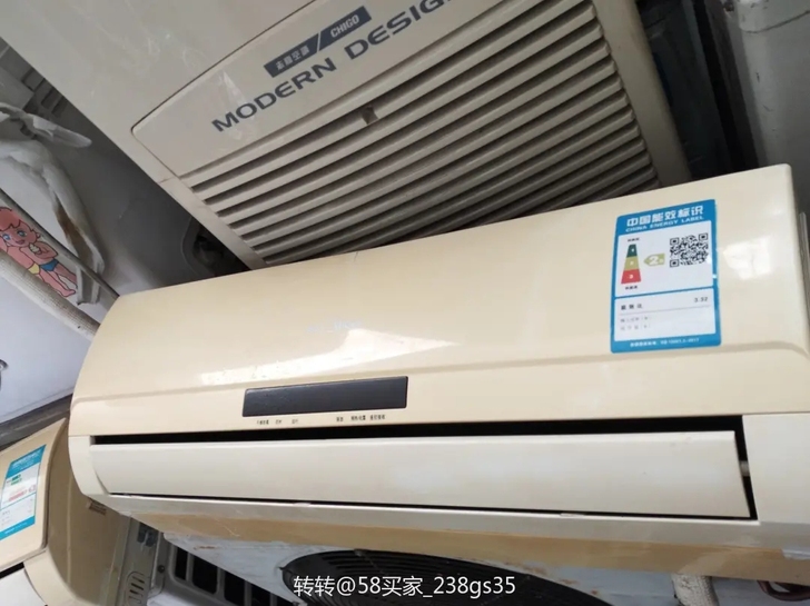 美的一匹和2匹空调，没有任何问题的，冷热都...