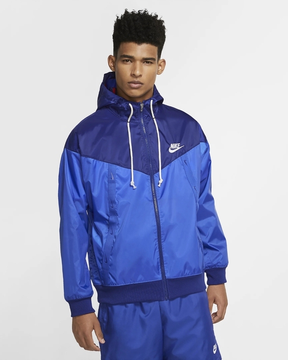 Nike耐克新款男子运动连帽风行者外套夹克...