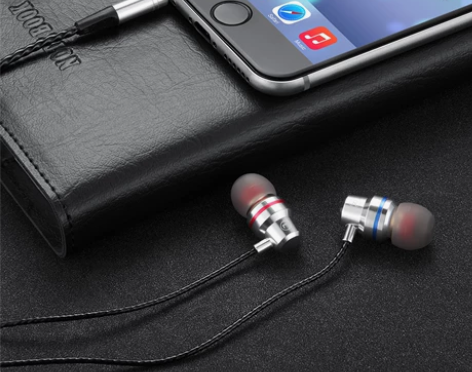 【WJHH】金属重低音耳机手机入耳式耳麦线...