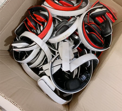 纽曼蓝牙耳机，瑕疵品故障品残缺品。6个一组...