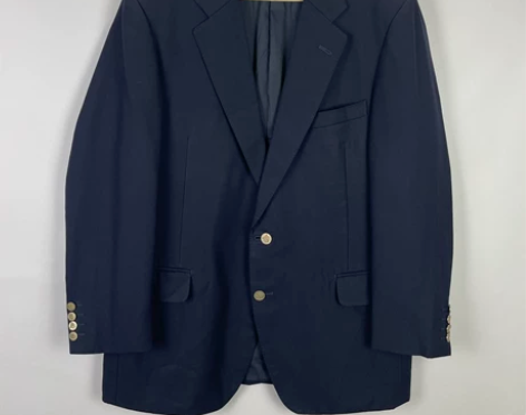 vintage古着英国产奢侈品博柏利男士羊...