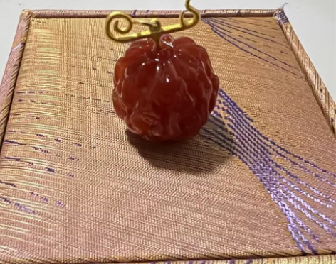 海贼王  恶魔果实  烧烧果实吊坠 玛瑙玉...