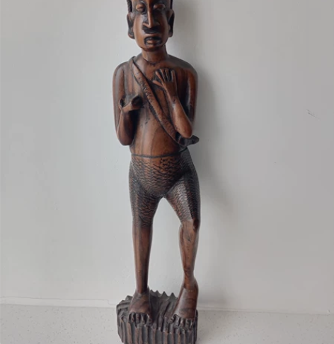 非洲木雕  旅游人肉带回 感兴趣的话点“我...