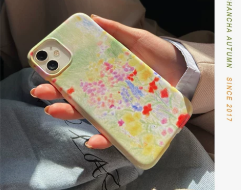 绿花丛·原创复古油画品质韩国工艺菲林硬ip...