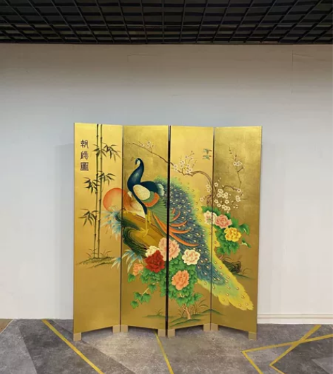 艺术品,屏风装饰画工艺,尺寸可定制。 感兴...