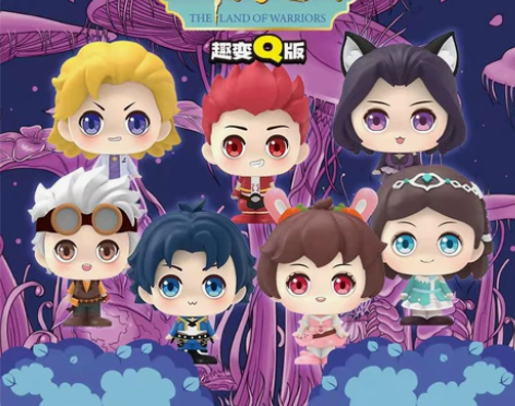 斗罗大陆动画趣变Q版盲盒 按压切换表情 无...