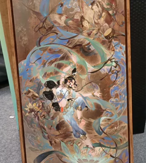 王者荣耀遇见飞天遇见胡璇手办装饰画 官方出...