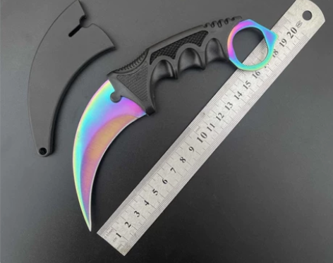 防身战狼鹰爪刀CSGO爪子刀户外随身野外求...