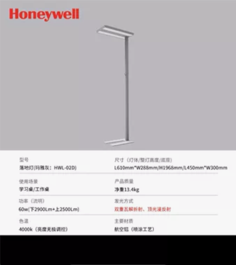 霍尼韦尔护眼灯 仅拆封拍照 包装都在 包邮...