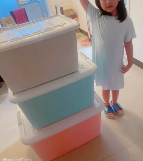 包邮收纳箱塑料特大号衣服整理箱玩具储物箱子...