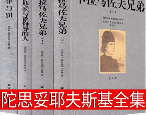 陀思妥耶夫斯基文集卡拉马佐夫兄弟 罪与罚 ...