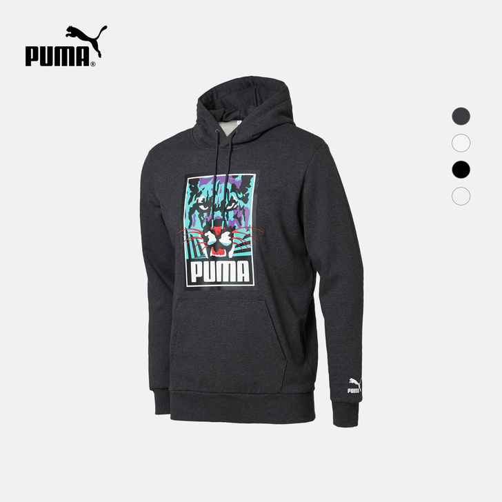 PUMA彪马官方正品 男女连帽卫衣 CLA...