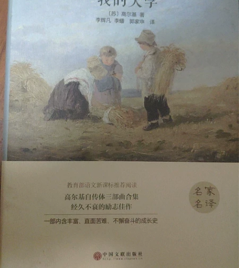 《童年·在人间·我的大学》是高尔基的自传体...