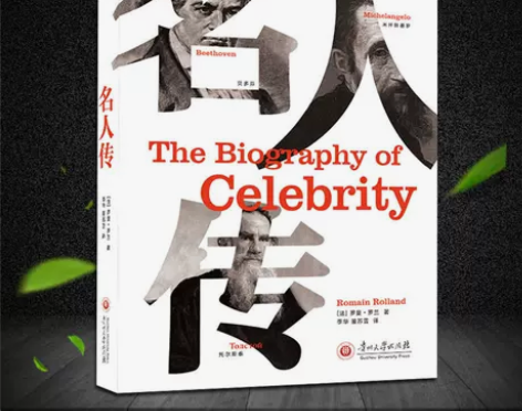 【330页厚】名人传 罗曼罗兰著 初中生八...
