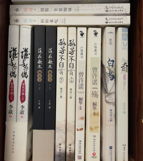 孤芳不自赏 落花歌尽 桐华 曾许诺 谁与为...