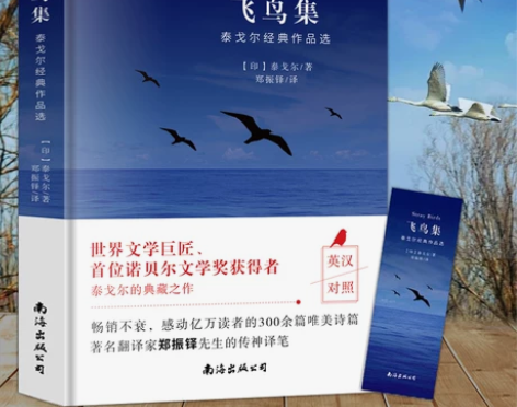 赠书签 飞鸟集  泰戈尔诗集英汉对照双语