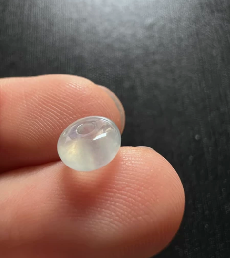 翡翠 高冰种 翡翠 珠子 6.93.8.毫...