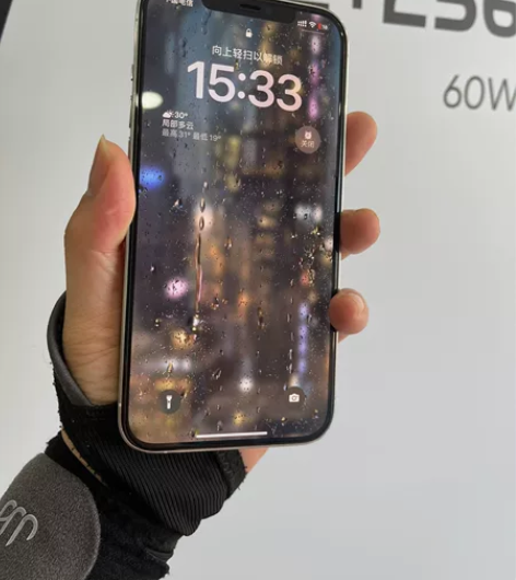 苹果12promax银色256G纯原装 感...