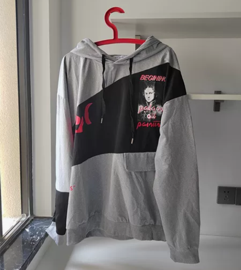 男士连帽卫衣 宽松运动衣 尺码2XL 18...