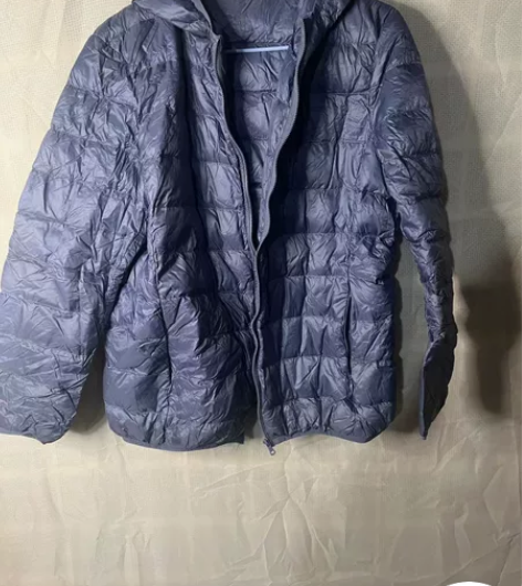雅鹿 男士灰色轻薄羽绒服 4XL 185/...