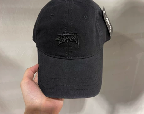 闲置斯图西stussy小众潮牌黑色帽子百搭...