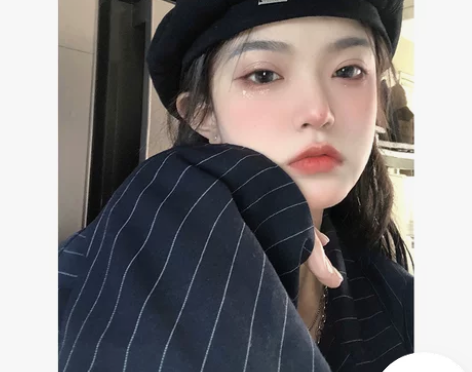 日系画家帽子女春夏英伦复古韩版春秋款百搭网...