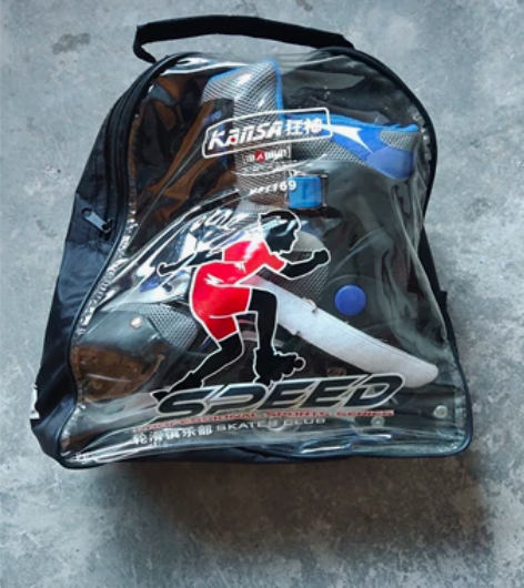 全新轮滑鞋，买给弟弟的，他不要了。 感兴趣...