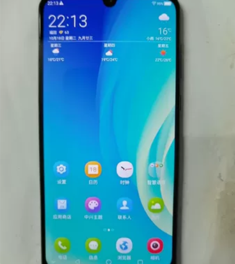 中兴V10手机原装正品手机实物测试功能全部...