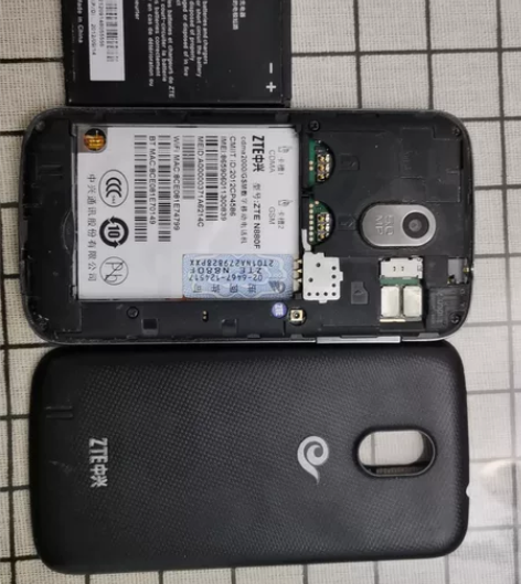 中兴N880F电信版旧手机,功能正常。 具...