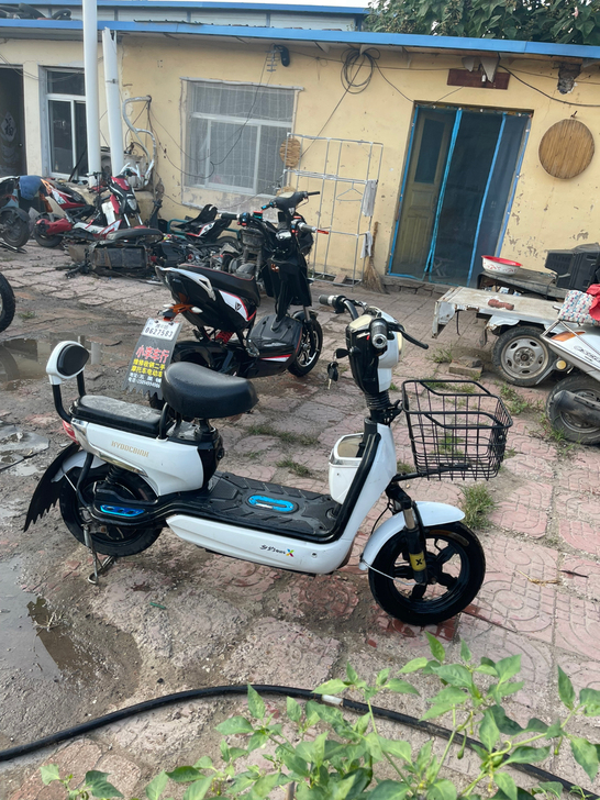 新到台铃电动车,48.12新电瓶,前后真空...