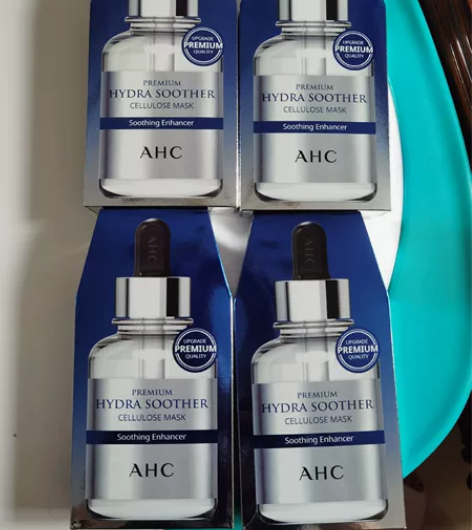 AHC玻尿酸补水面膜 一盒5片装  日期到...