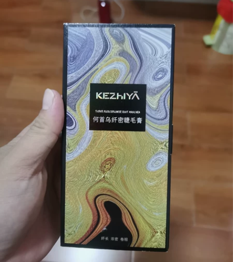 珂芝雅何首乌睫毛膏硅胶大刷头防水防汗不晕染...