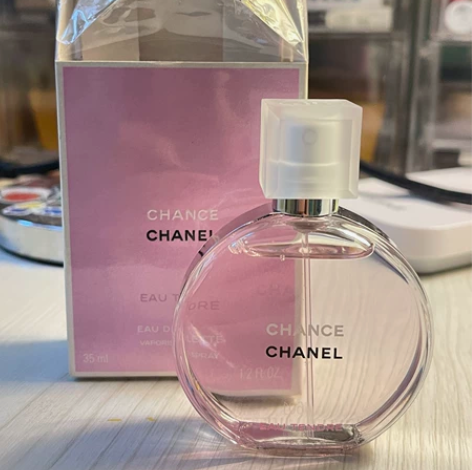 香奈儿邂逅系列香水 chance粉色柔情女...