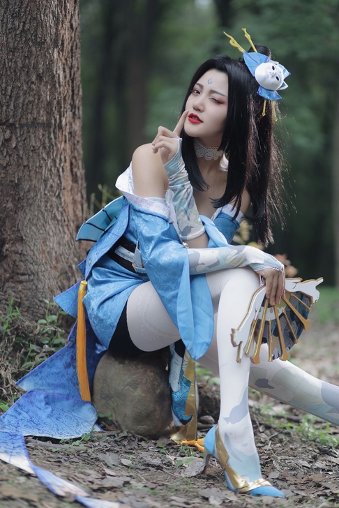 现货ICOS不知火舞cos服王者荣耀ico...