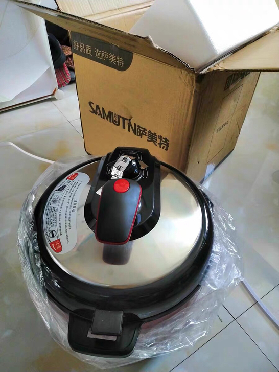 全新萨美特电饭煲电压力锅5L全自动智能家用...