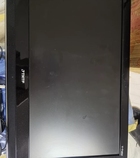 闲置22寸平板电视，电视显示器可两用，带挂...