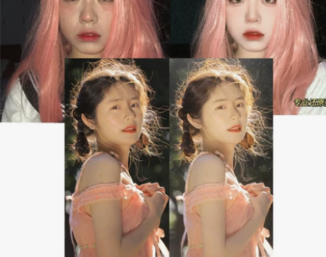 专业还原美貌，毫无精修痕迹，保持自身容貌的...