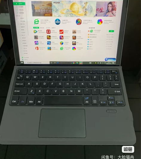 微软go2笔记本，带专用键盘，几乎全新，公...