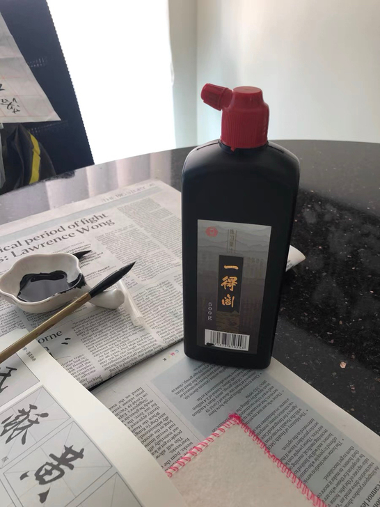 24小时发货 一得阁正品联系墨汁500h,...