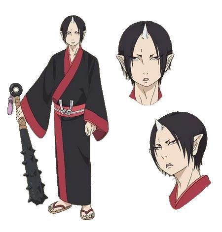 【自由风】家  鬼灯浴衣cos服