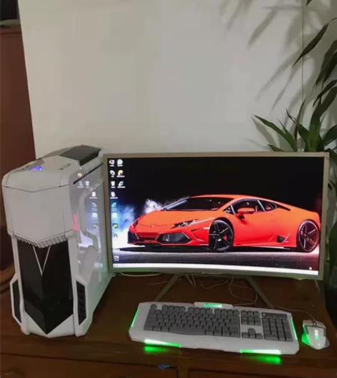 几乎全新台式电脑台式机处理器 i5六核英特...