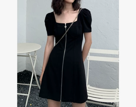 BAYUE八月 2020新款连衣裙女夏法式...