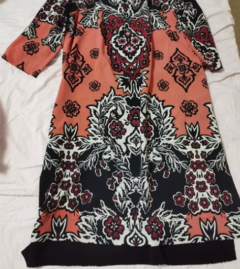 HM波西米亚风连衣裙，适合105-120斤...