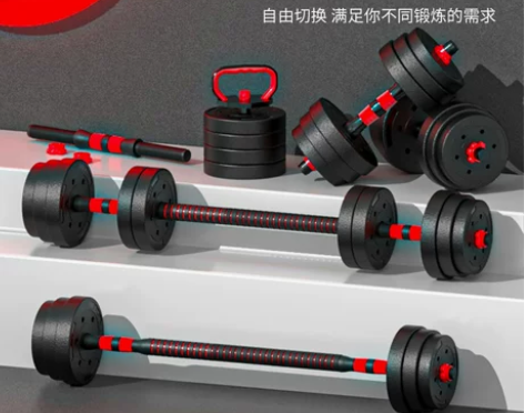 哑铃男士健身家用器材一对杠铃可调节重量宿舍...